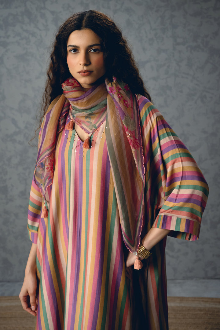 Ayaka kurta set- EARTHY