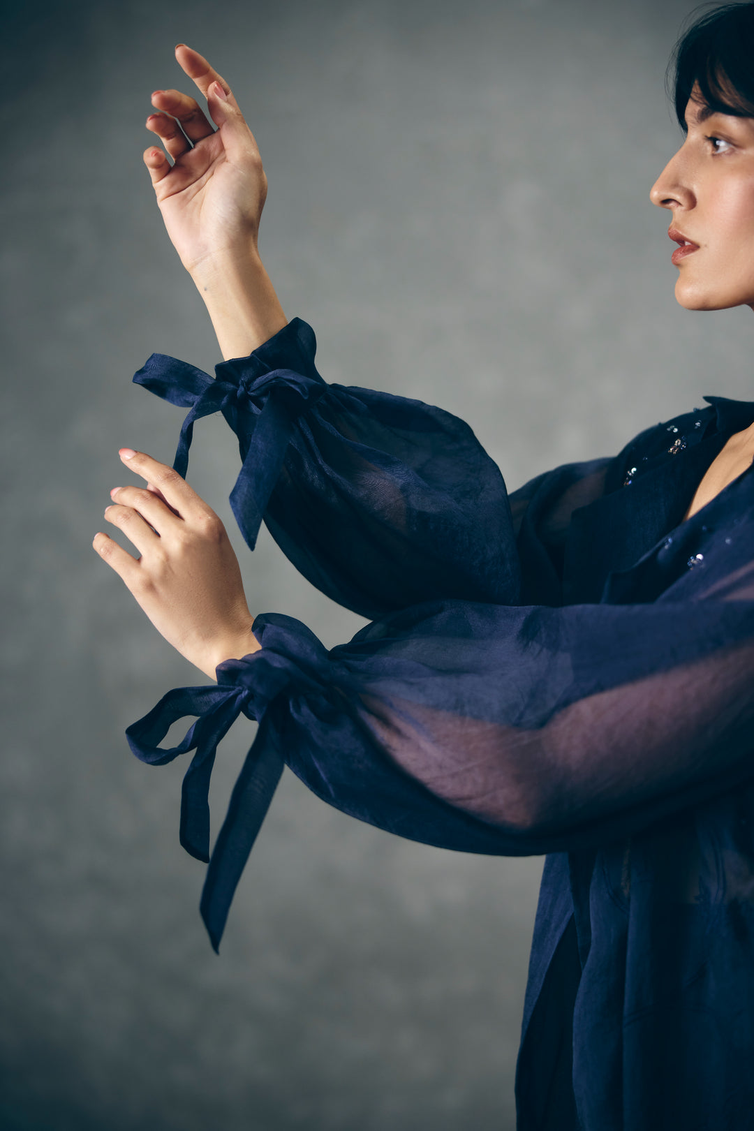 Nami jacket set - NAVY BLUE