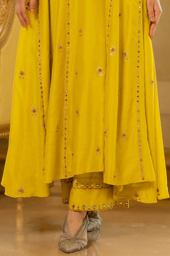 TENLEY KURTA SET – YELLOW