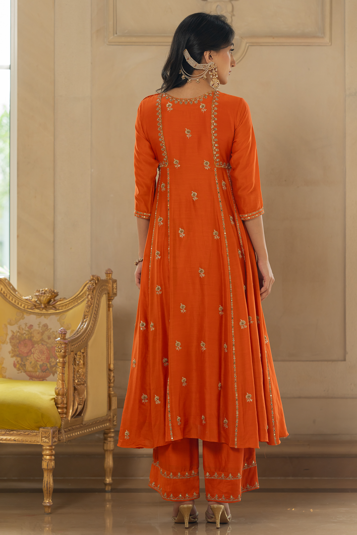 TENLEY KURTA SET – RUST