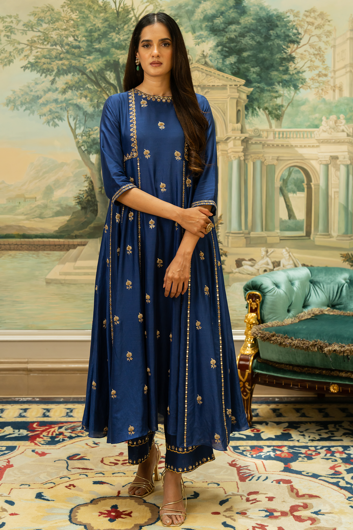 TENLEY KURTA SET – BLUE