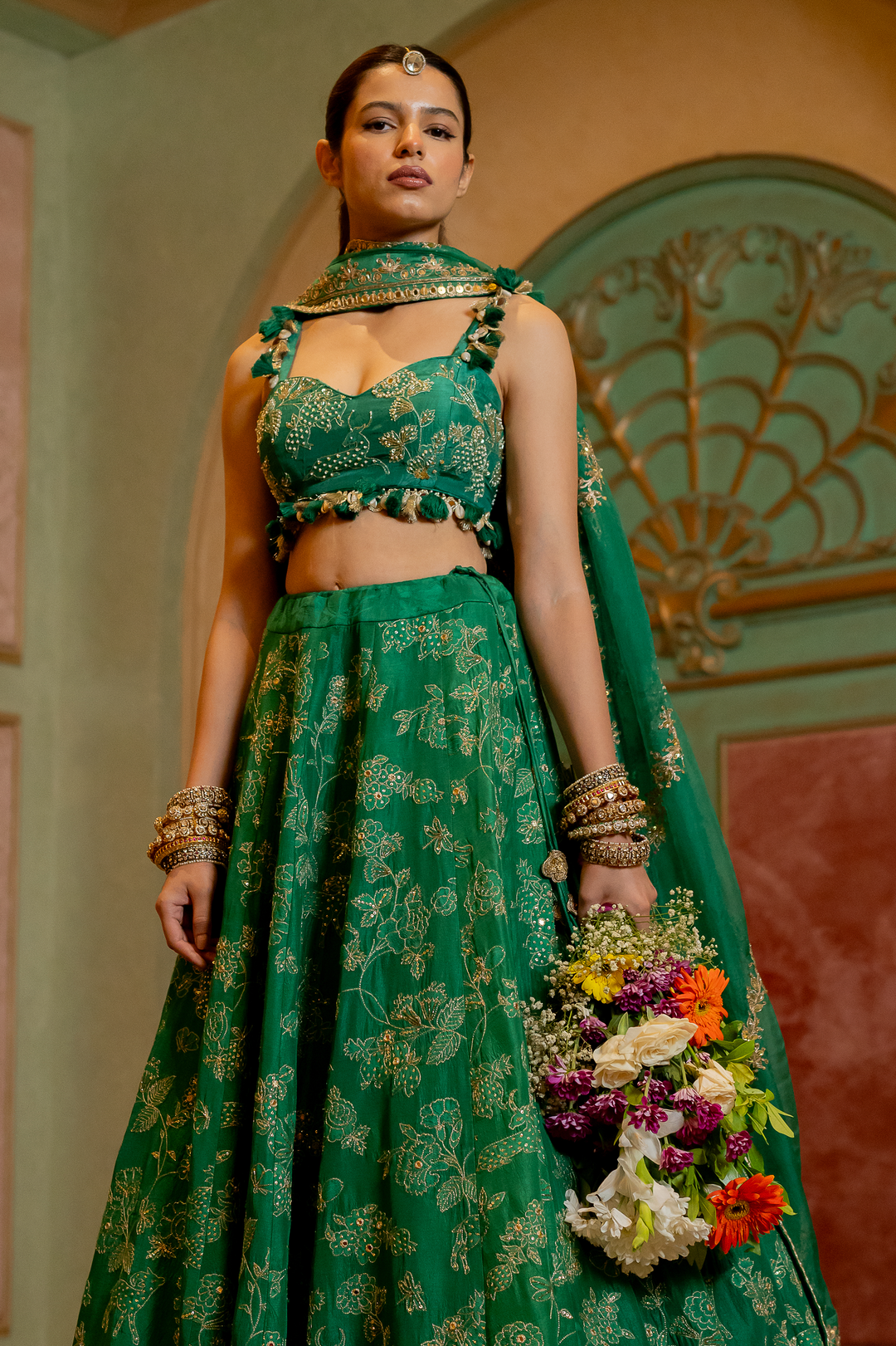 KALENA LEHENGA SET