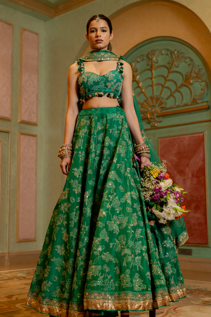 KALENA LEHENGA SET