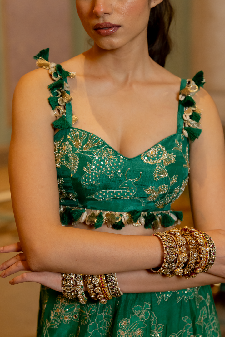 KALENA LEHENGA SET