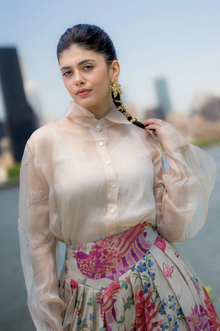 Sanjana Sanghi in the Alora skirt set