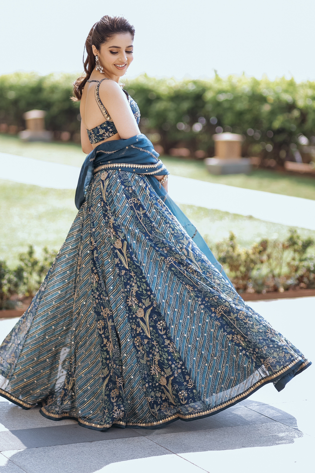 Isha Multani in the EILA LEHENGA SET