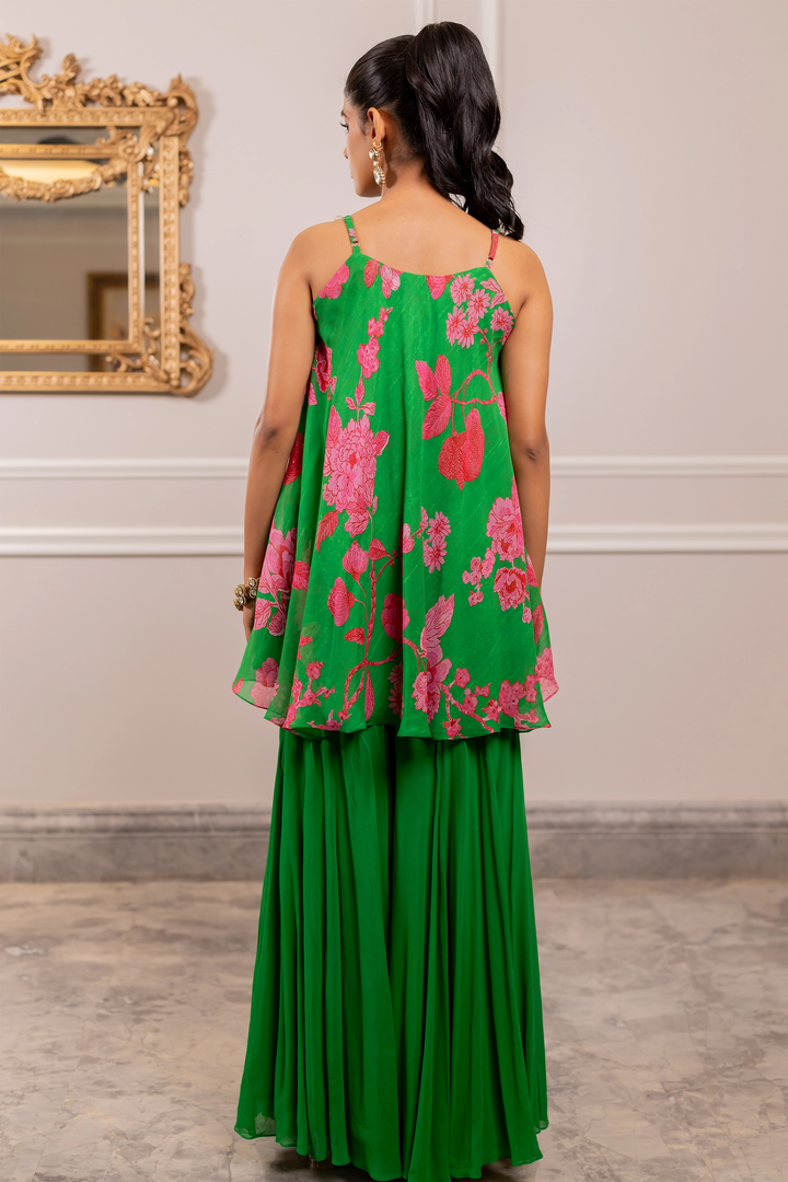 HEIDI PALAZZO SET – GREEN