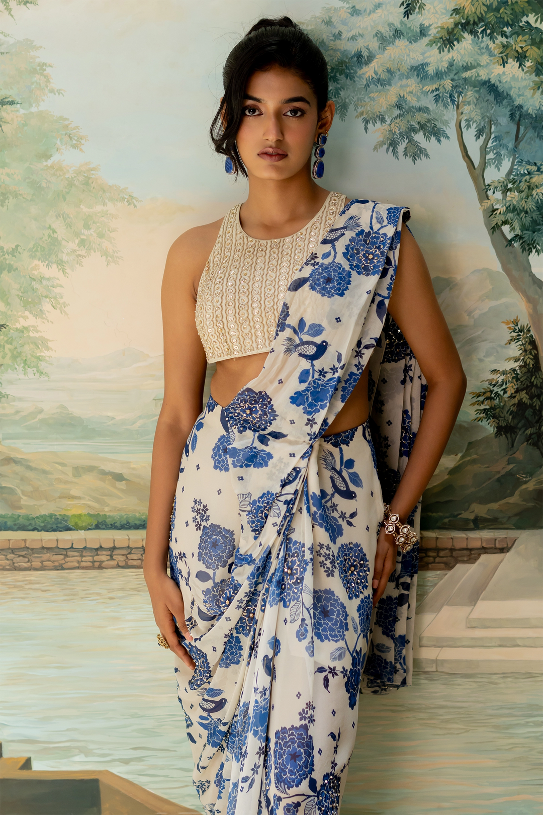 LYRA SAREE SET
