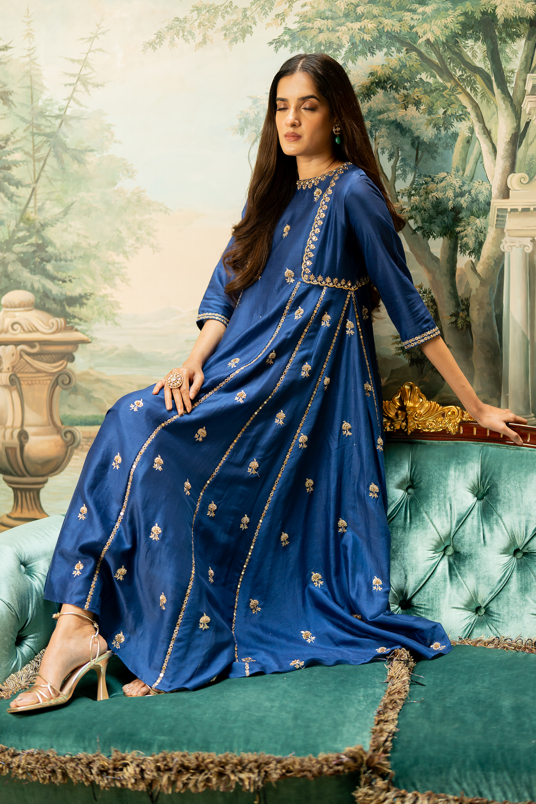 TENLEY KURTA SET – BLUE