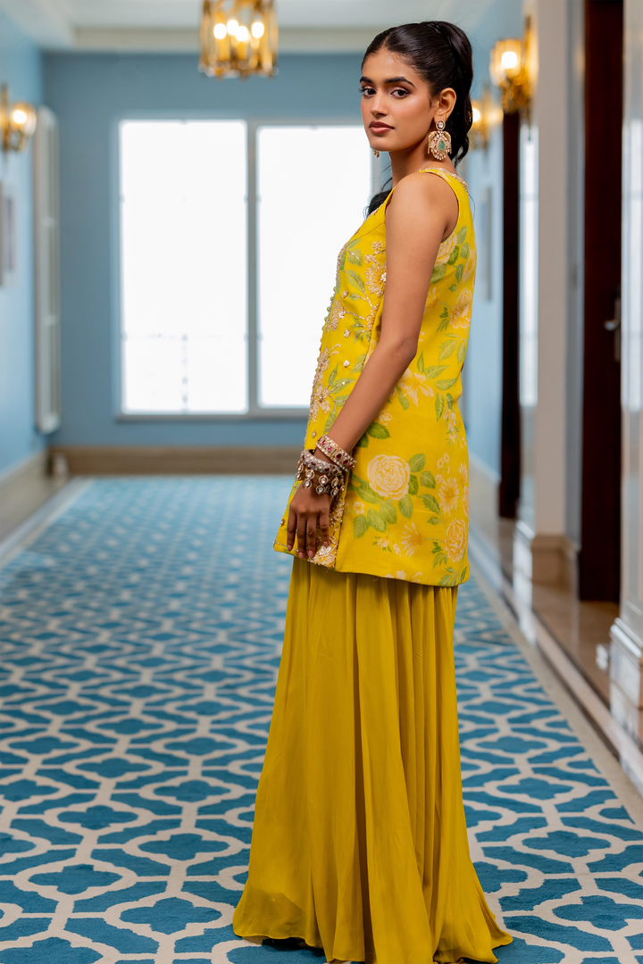 YANIKA KURTA SET – YELLOW