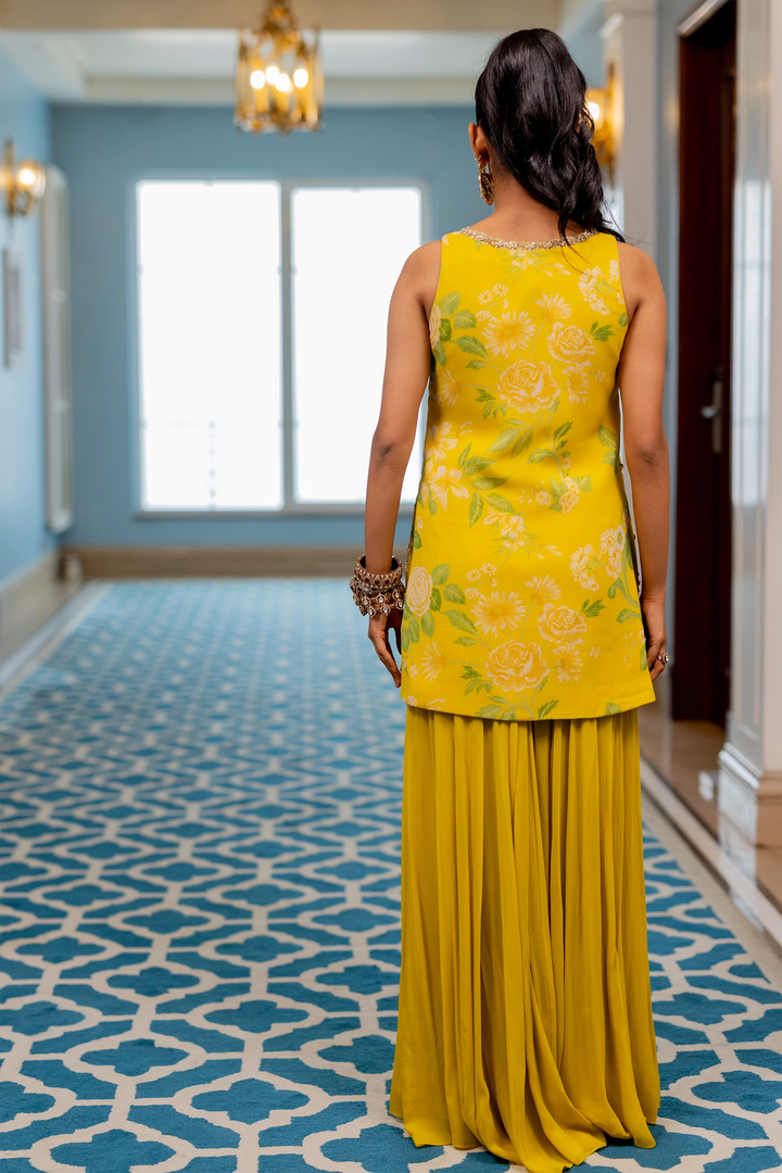 YANIKA KURTA SET – YELLOW