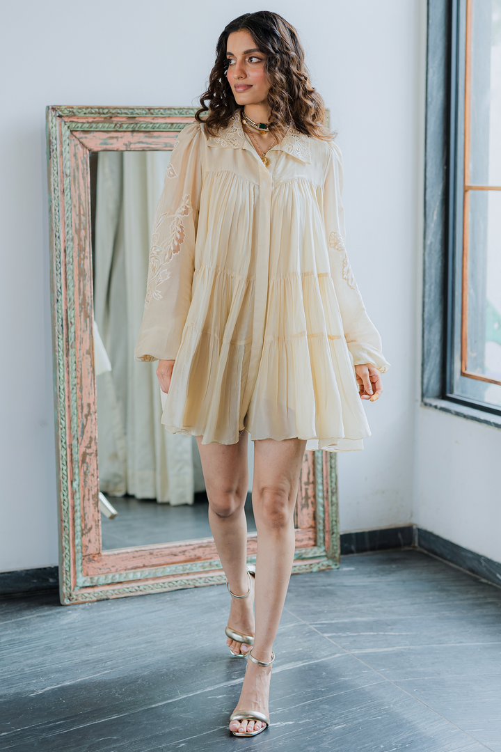 LANA DRESS – IVORY