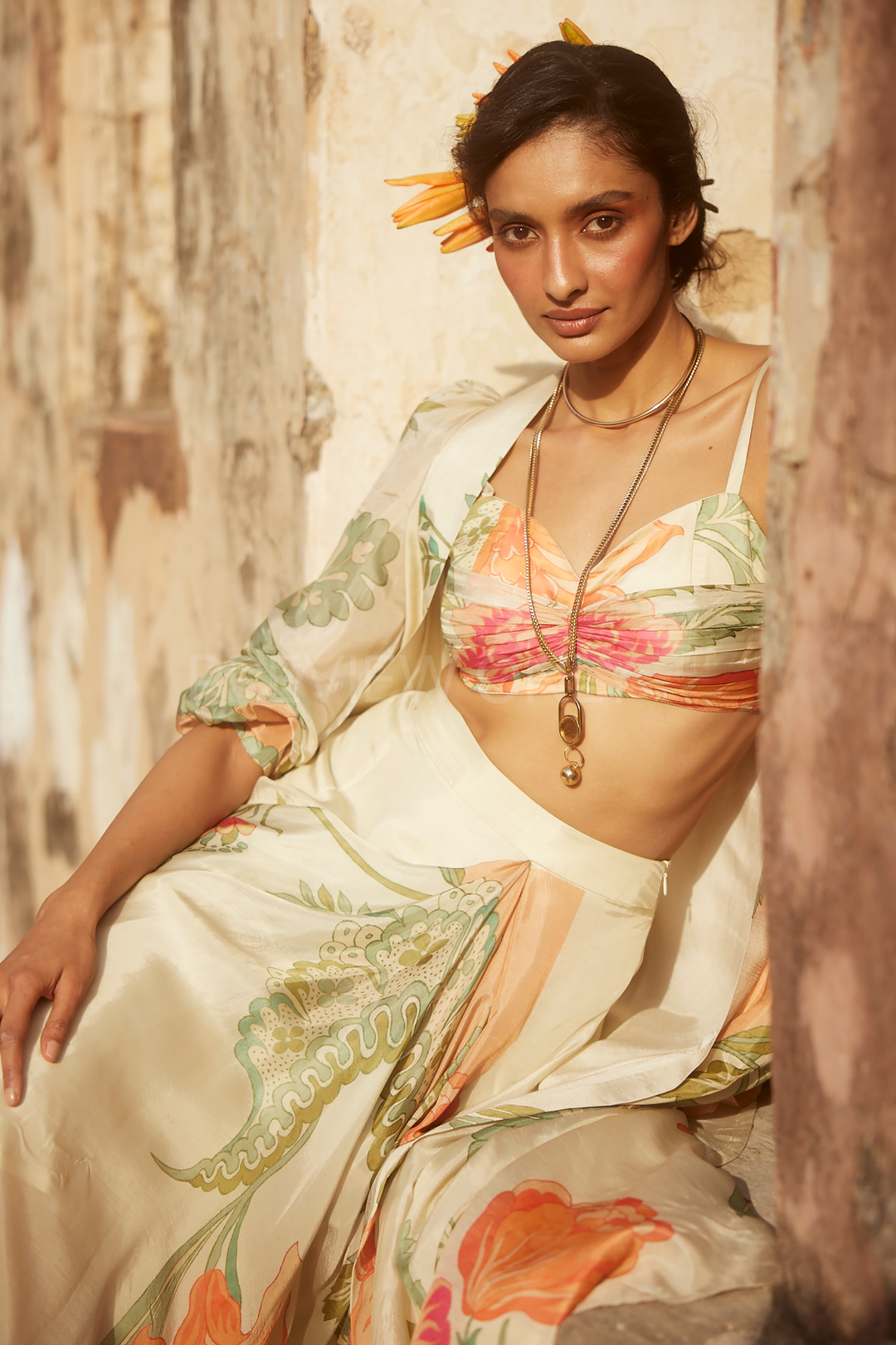 Rasika Dugal in the BEATRICE JACKET SET