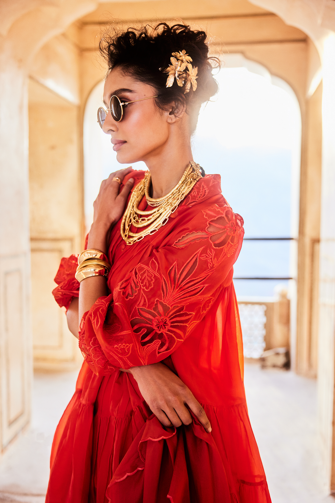 lana red dress LANA Dress VERMILLION XS / Dress only