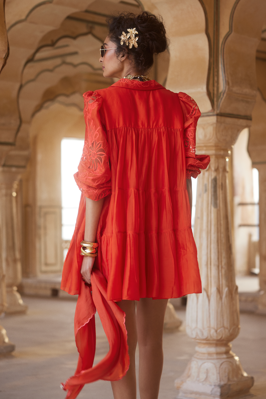 lana red dress LANA Dress VERMILLION XS / Dress only