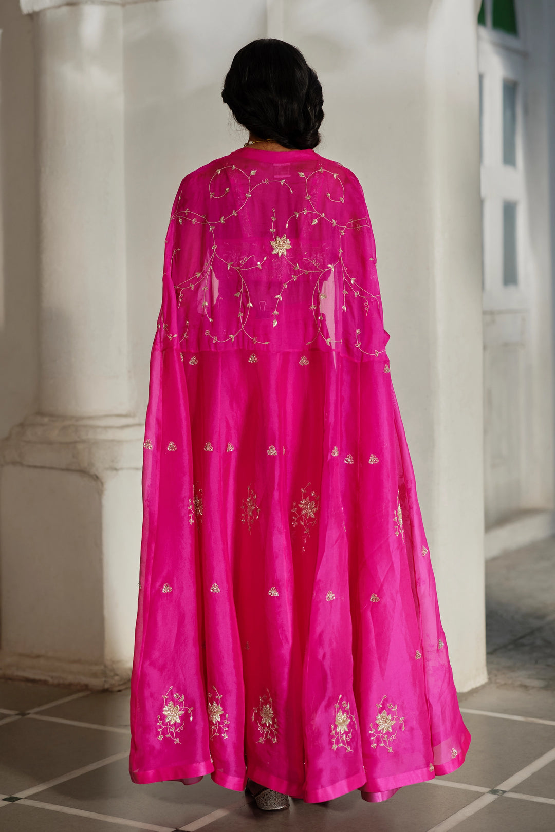 ARI CAPE PALAZZO SET