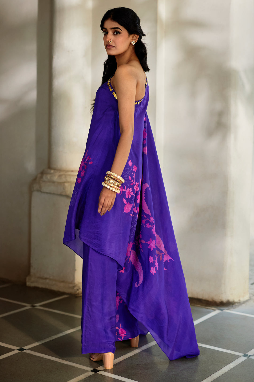 CALLA DRESS SET – GRAPE