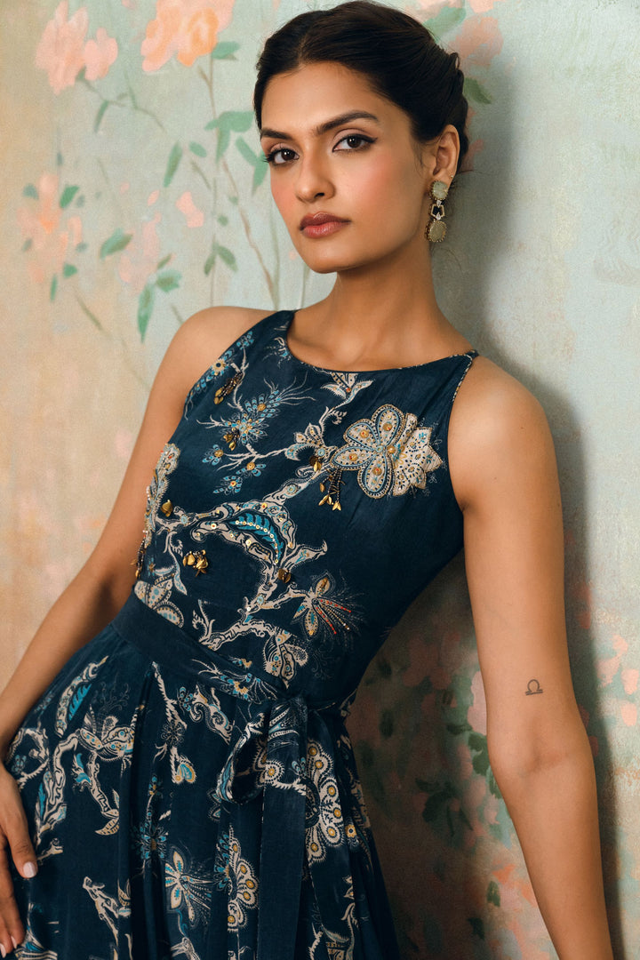 Alaya jumpsuit- NAVY BLUE