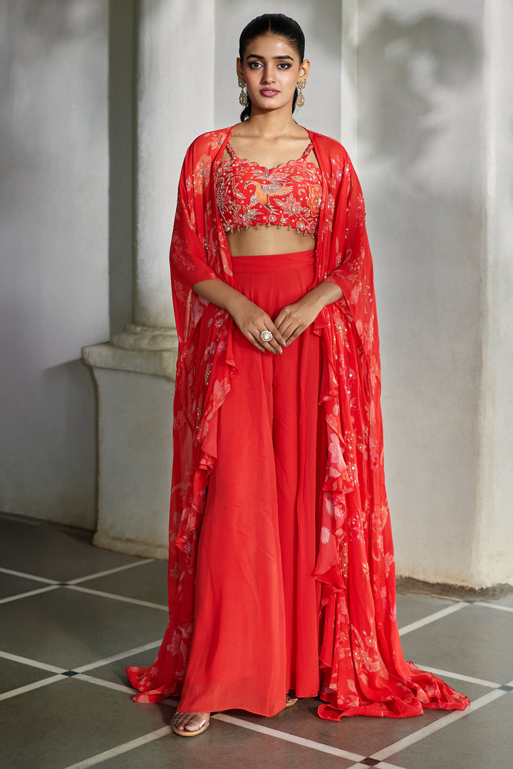 NUNU JACKET PALAZZO SET