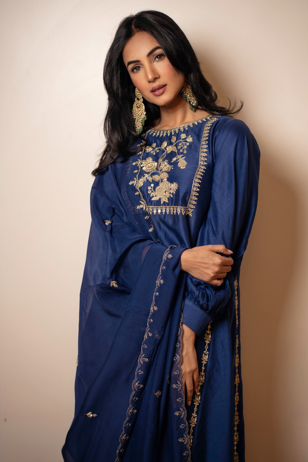 Sonal Chauhan in the ZAYRA KURTA SET