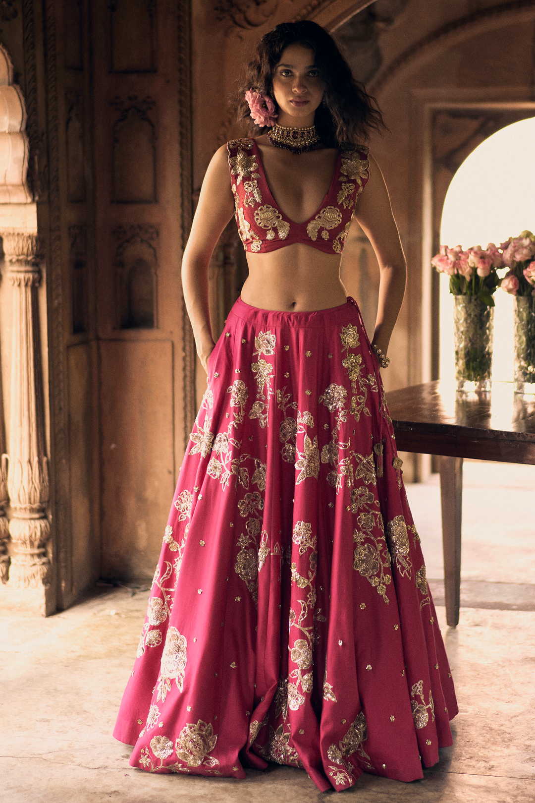 CELESTE LEHENGA SET