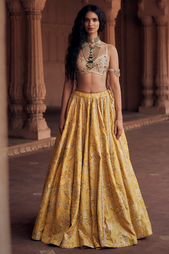 RUBY LEHENGA SET