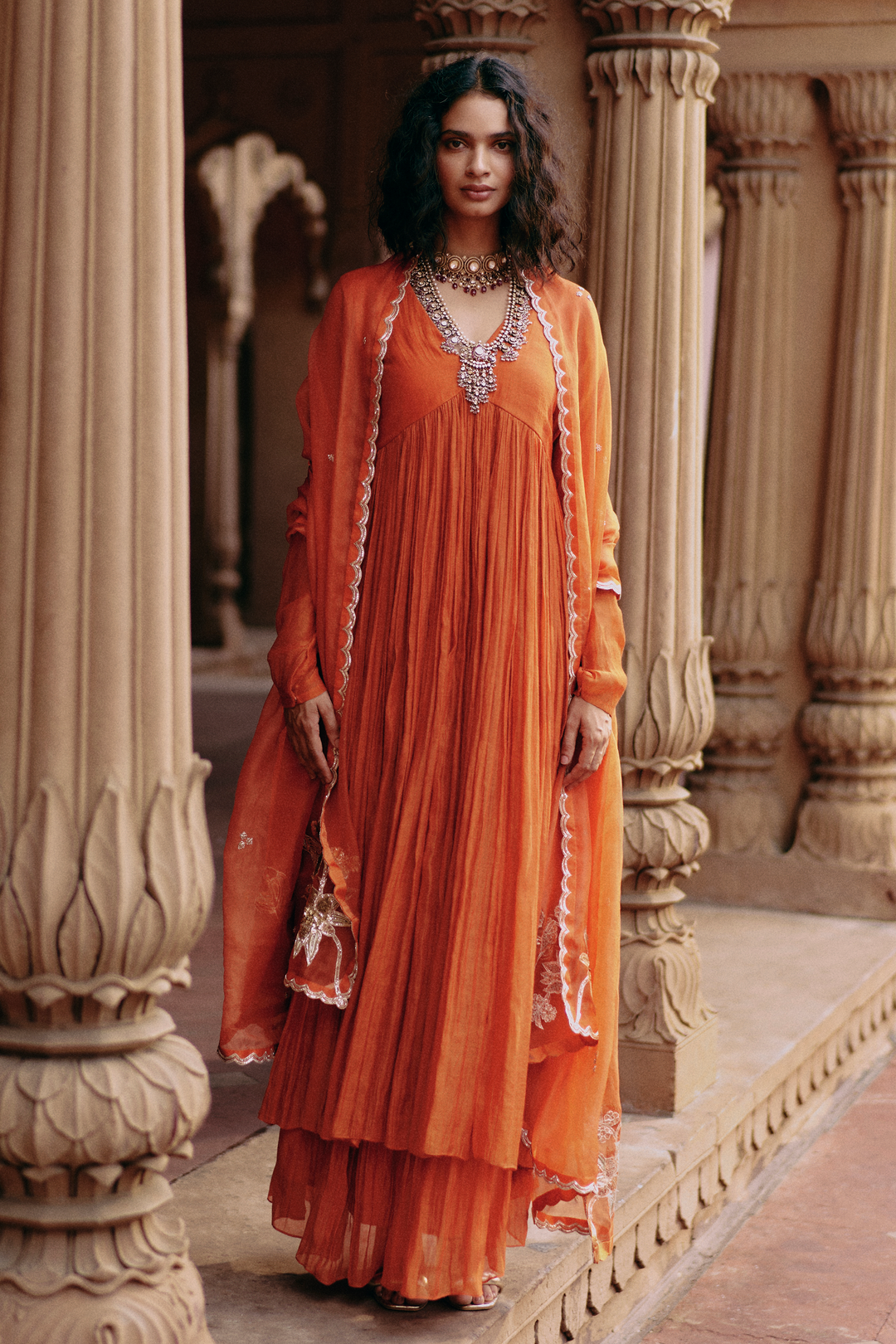 LEIGH ANARKALI SET