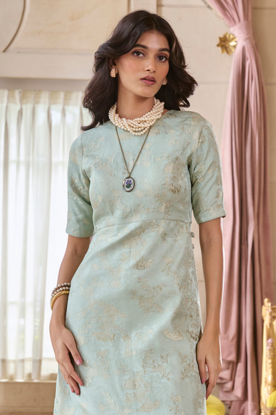 CHIARA KURTA SET – BLUE