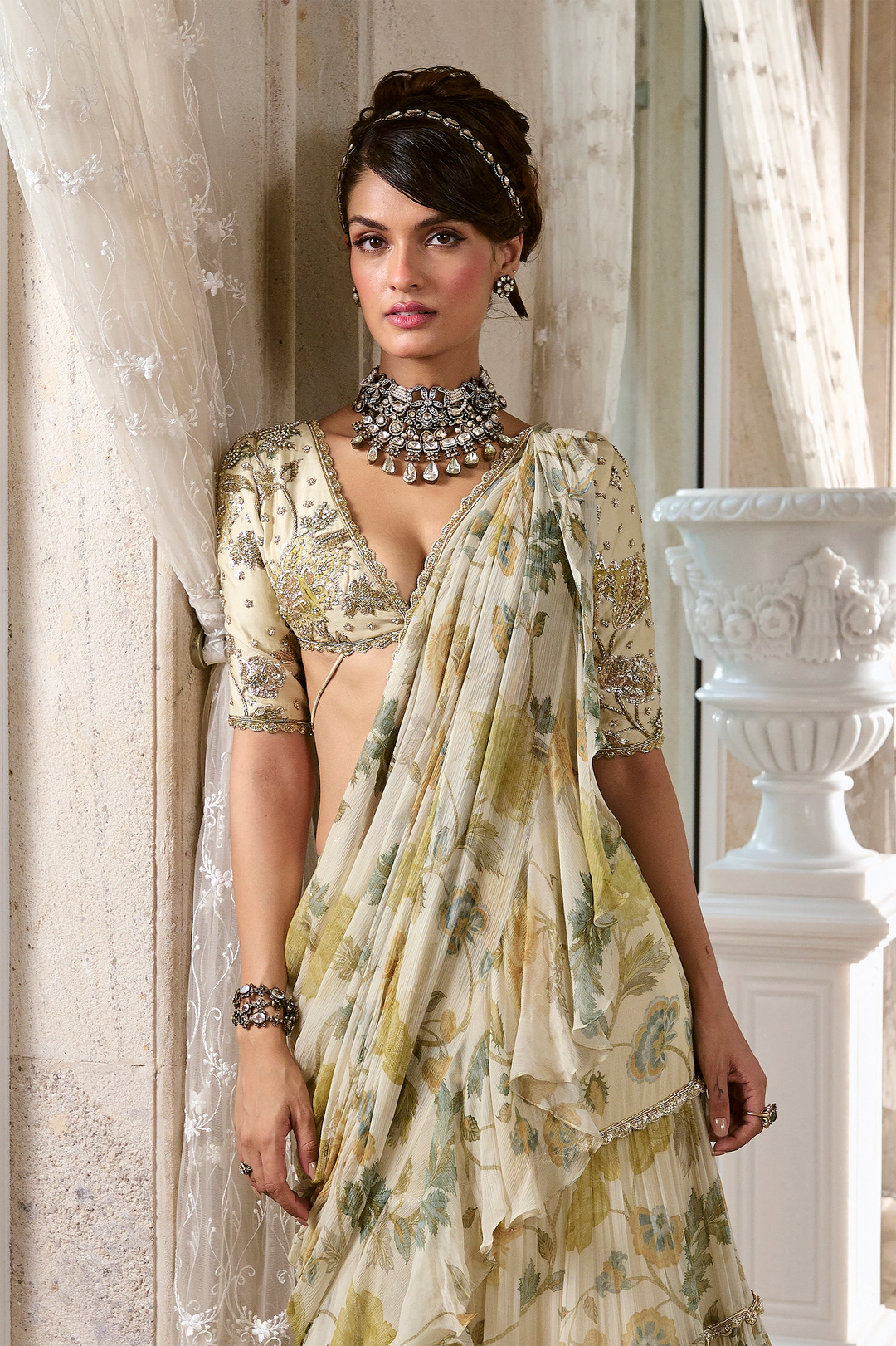 PERLA SAREE SET