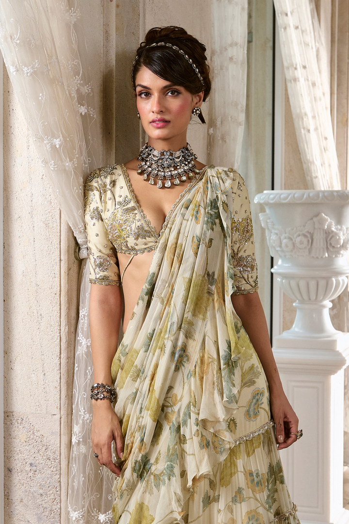 PERLA SAREE SET