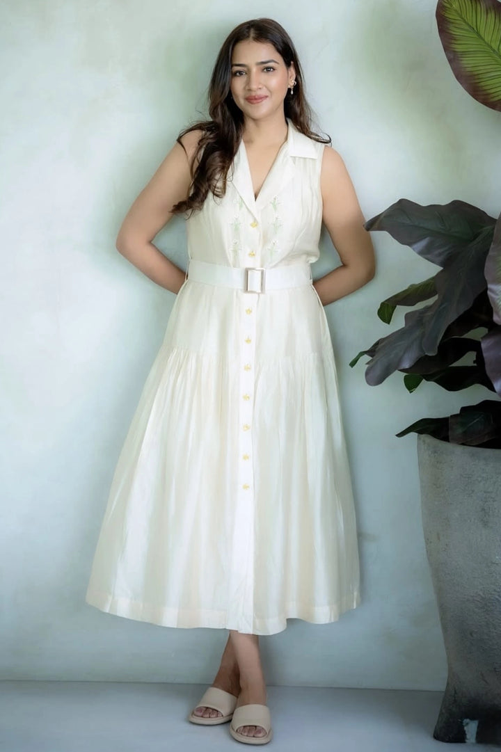 Priyanka Chaudhary Raina in the Kori dress