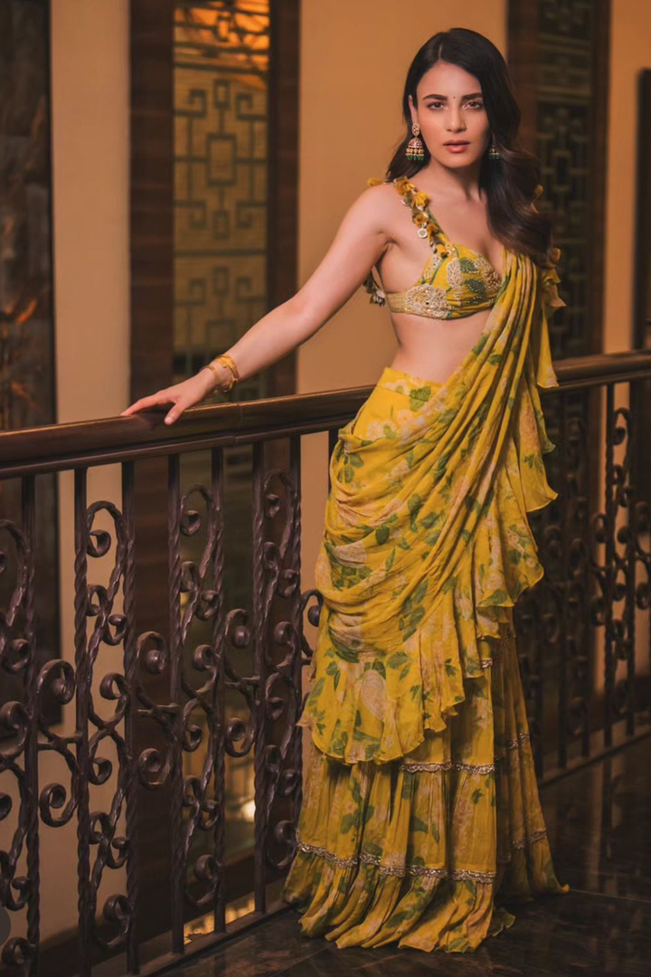 Radhika Madan in the FRIDA SAREE SET