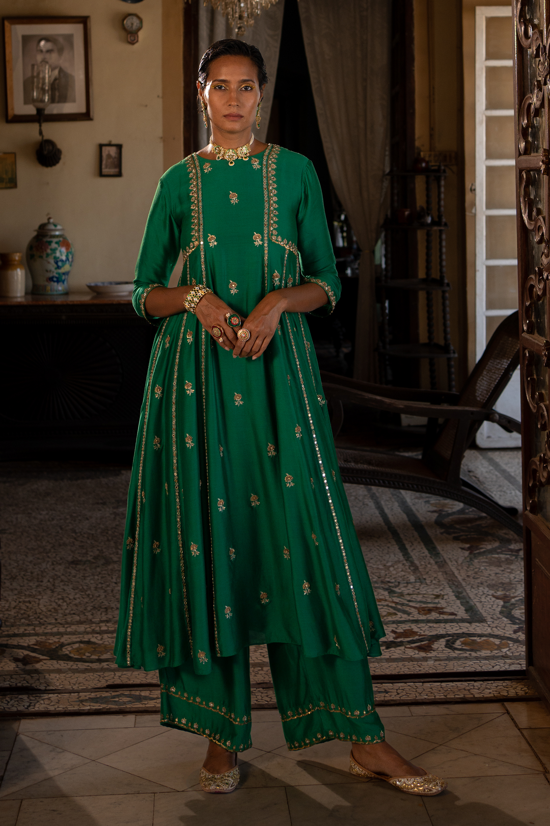 Prajakta Kohli in the AKASHA ANARKALI SET