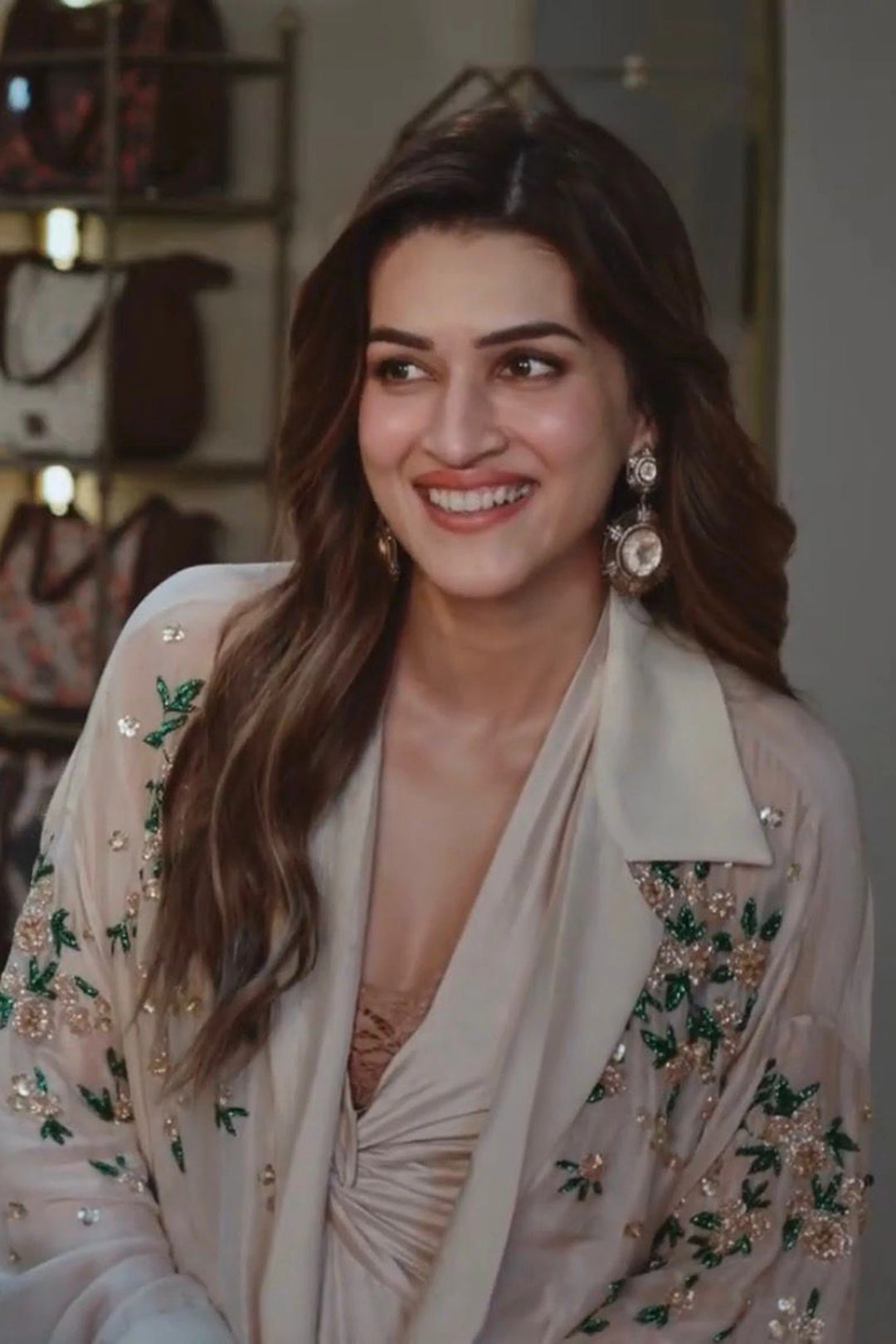 Kriti Sanon in the Shinju jumpsuit set - IVORY