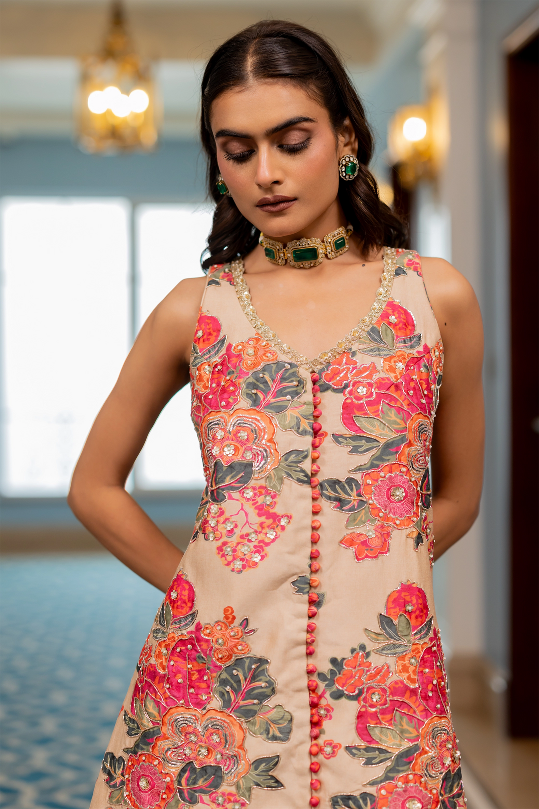 YANIKA KURTA SET – MULTICOLOUR
