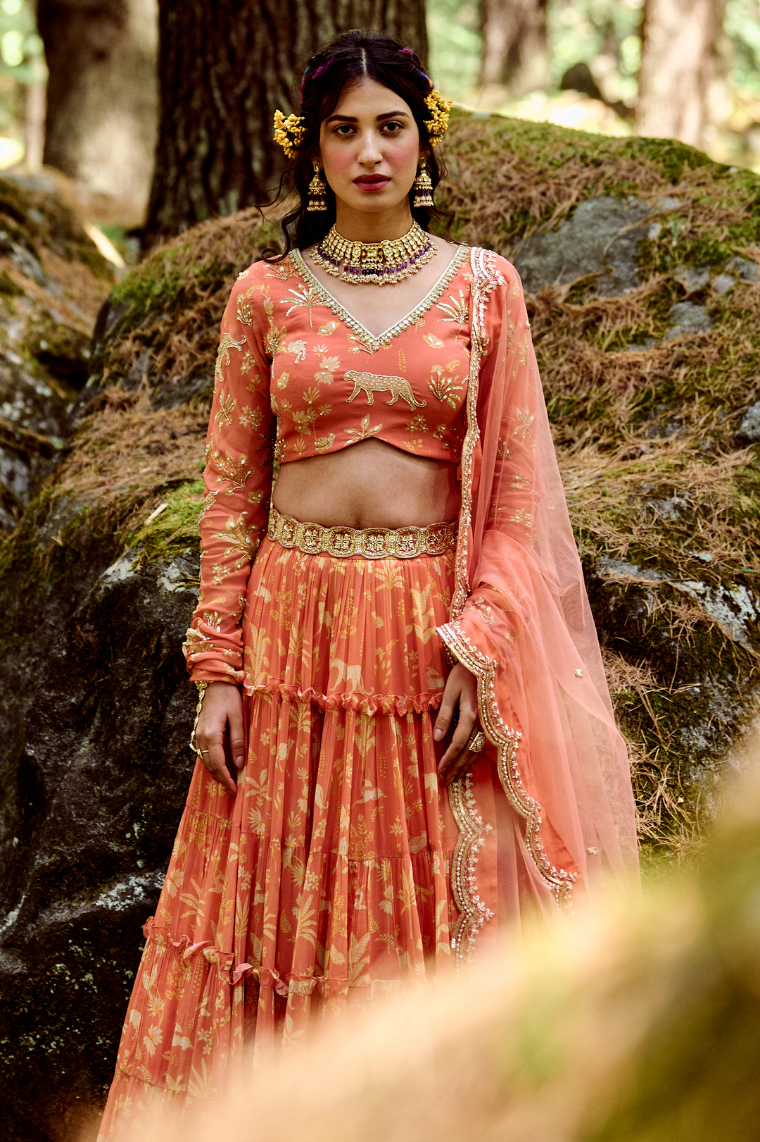 LUNAR LEHENGA SET