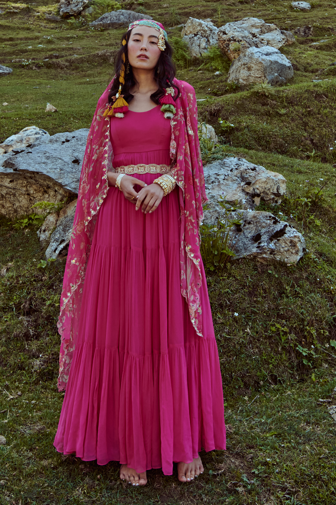 PHOEBE ANARKALI SET