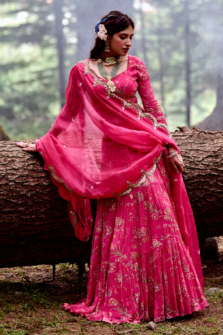 GARANCE LEHENGA SET