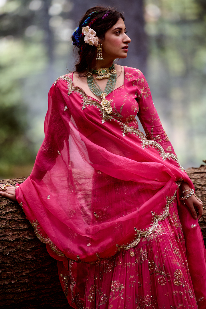 GARANCE LEHENGA SET