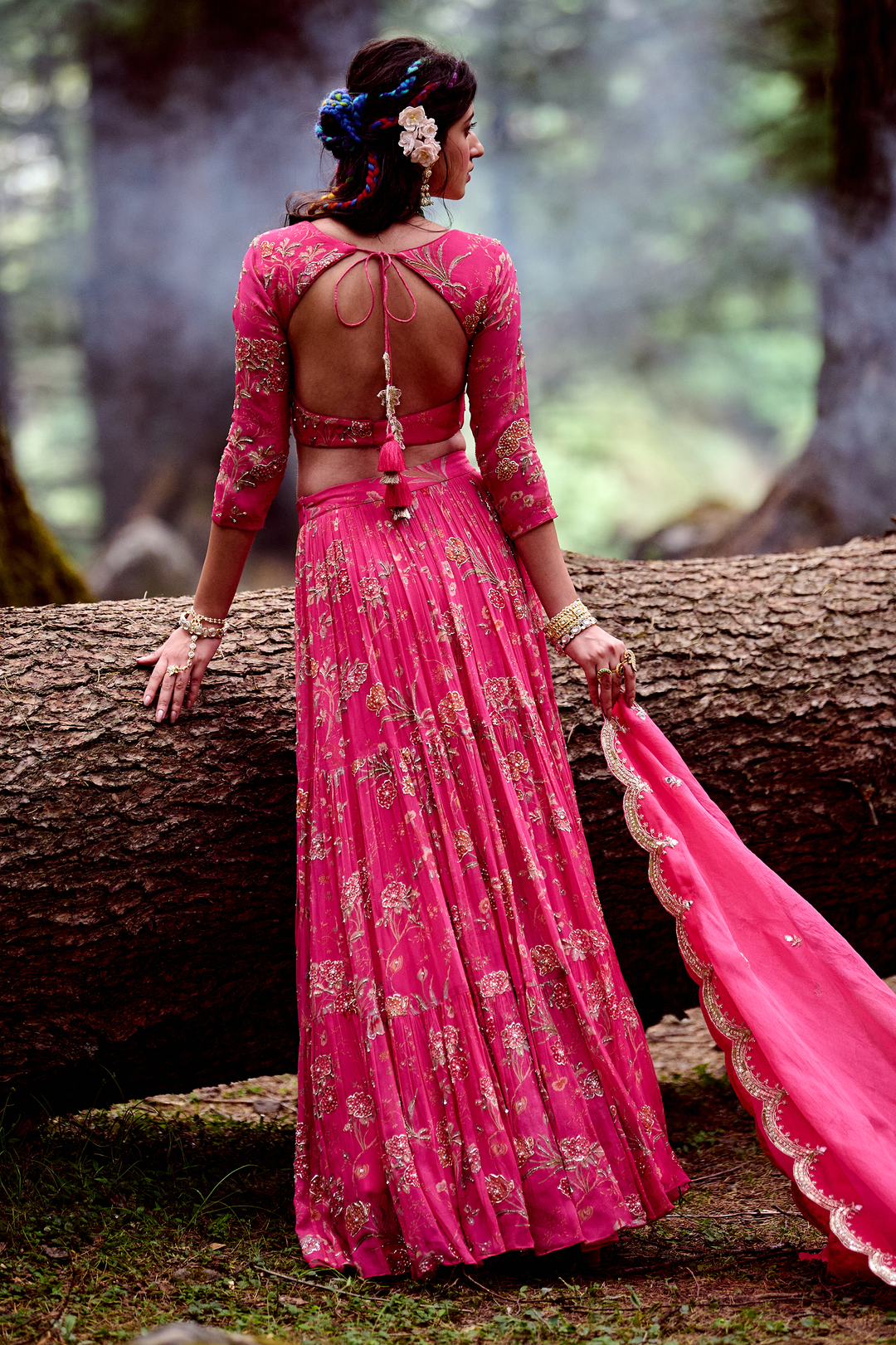 GARANCE LEHENGA SET